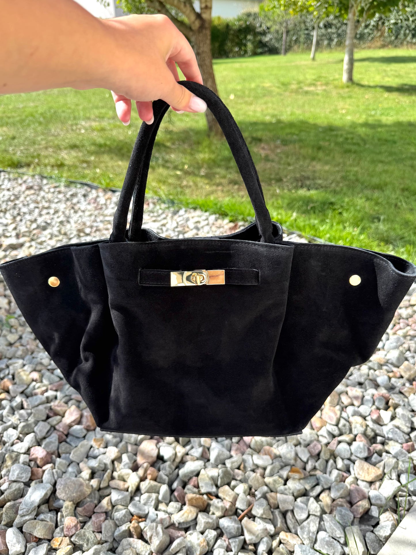 Sac cuir NOIR MAEVA