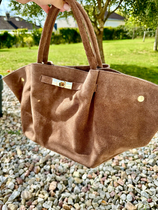 Sac cuir  BEIGE MAEVA