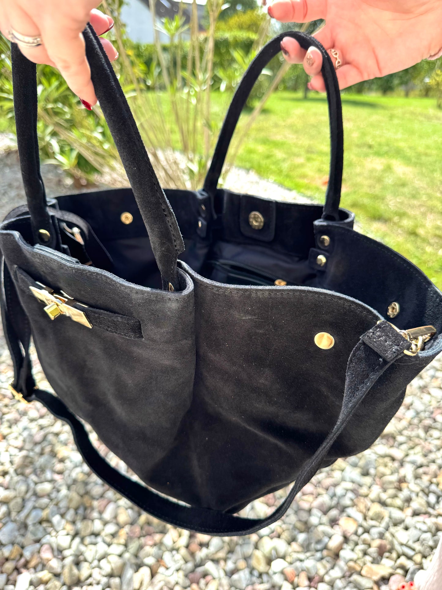 Sac cuir NOIR MAEVA