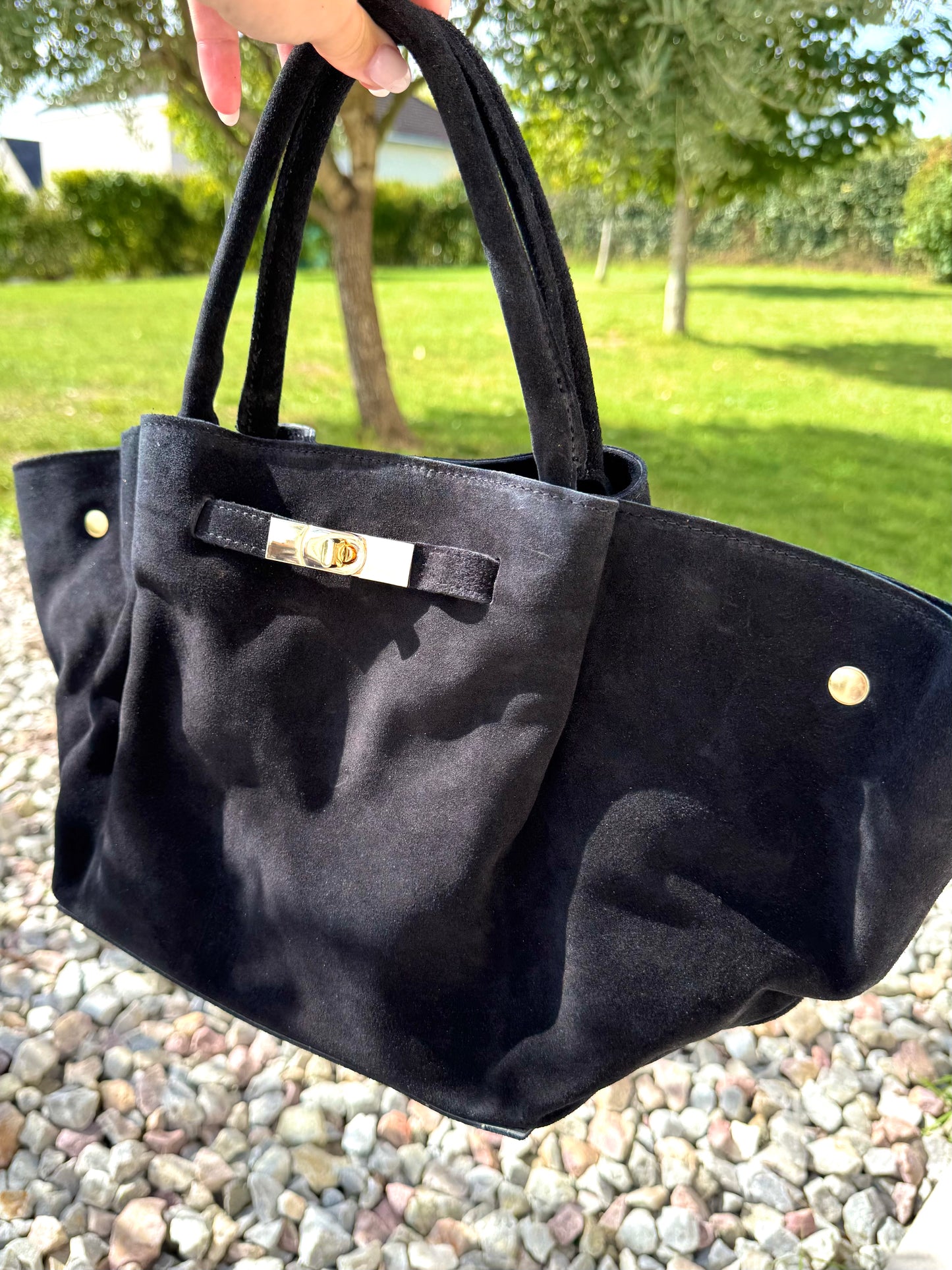 Sac cuir NOIR MAEVA
