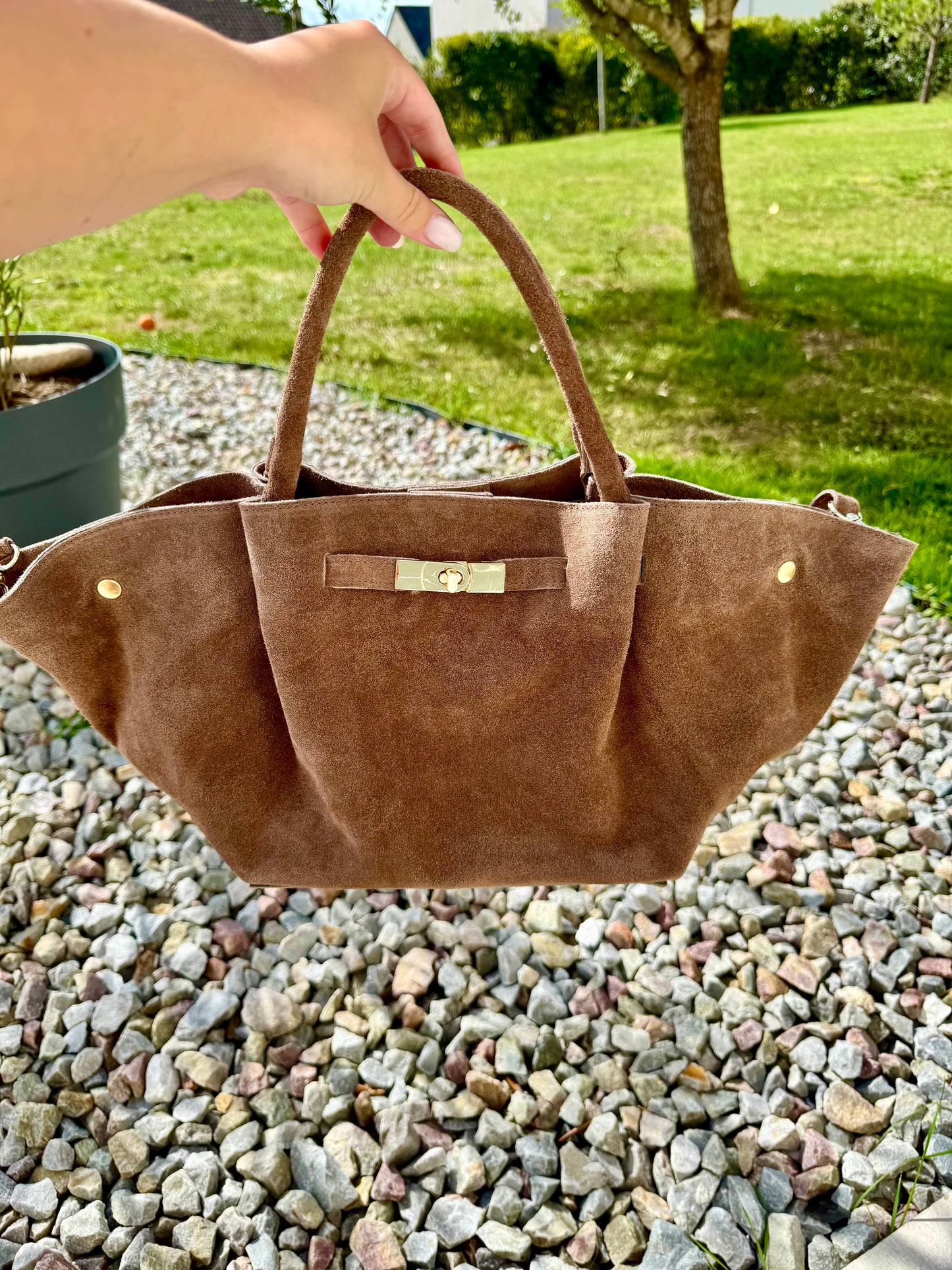 Sac cuir  BEIGE MAEVA