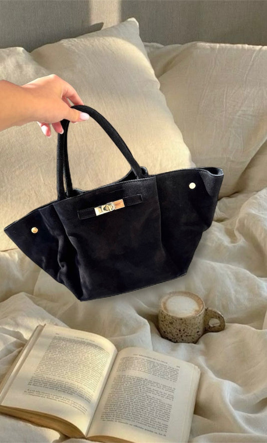 Sac cuir NOIR MAEVA
