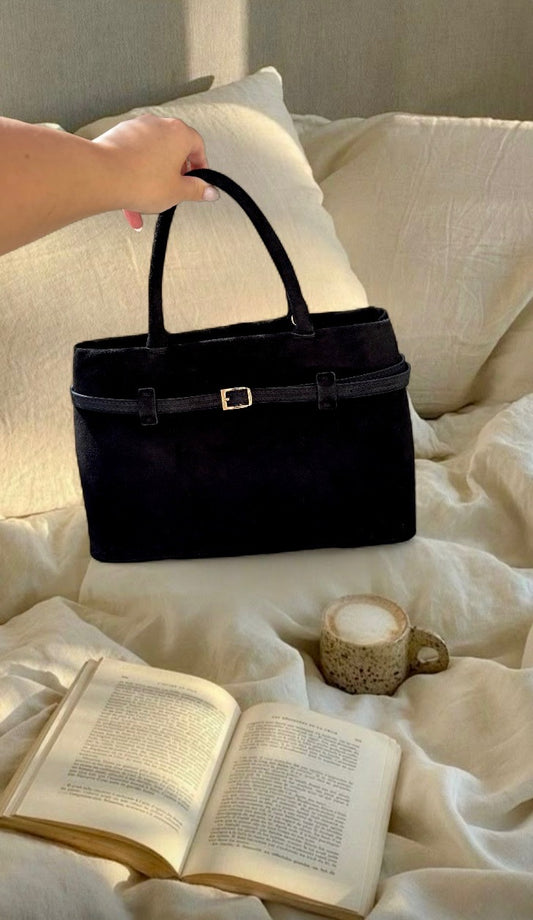 Sac cuir NOIR CLARA